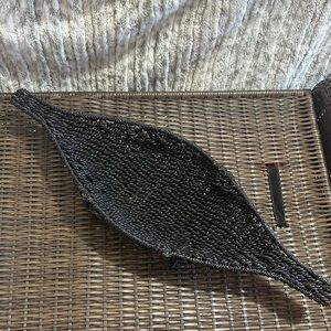 T.J.Maxx dark brown Woven Basket